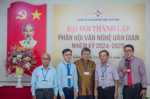 Đại hội thành lập Phân hội Văn nghệ dân gian, nhiệm kỳ 2024 - 2029