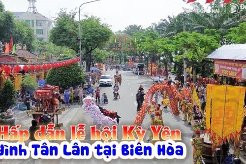 Hấp dẫn lễ hội Kỳ Yên đình Tân Lân tại Biên Hòa