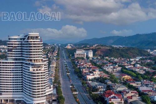 Ngắm kiến trúc đô thị Bắc Cường (thành phố Lào Cai) từ trên cao