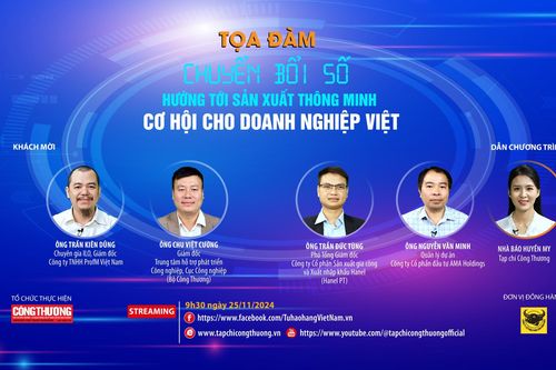 Chuyển đổi số hướng tới sản xuất thông minh: Cơ hội cho doanh nghiệp Việt
