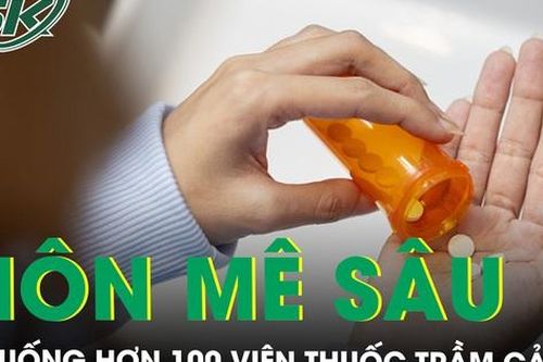 Hôn mê sâu sau khi uống hơn 100 viên thuốc trầm cảm
