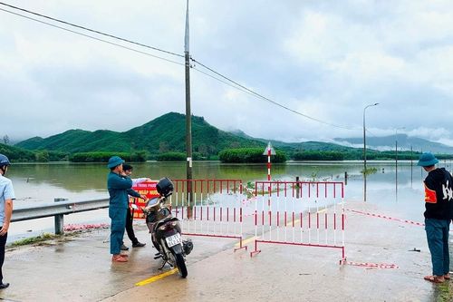 Quảng Nam: Mưa lớn gây ngập một số khu vực huyện Nông Sơn