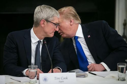 Tim Cook giữ một 'cẩm nang' đặc biệt về ông Trump