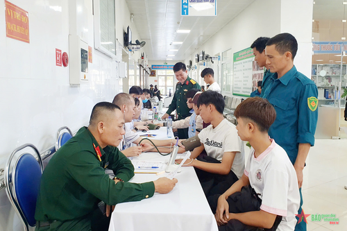 Huyện Hải Hà (Quảng Ninh): Khám sức khỏe nghĩa vụ quân sự và thực hiện nghĩa vụ tham gia Công an nhân dân năm 2025