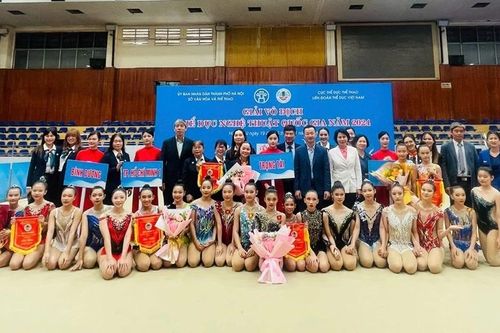 Đội TPHCM 1 đứng đầu giải thể dục nghệ thuật quốc gia 2024 với 7 HCV