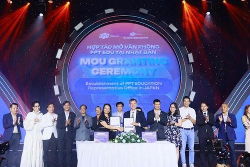 Tập đoàn FPT công bố mở văn phòng đại diện giáo dục tại Nhật Bản