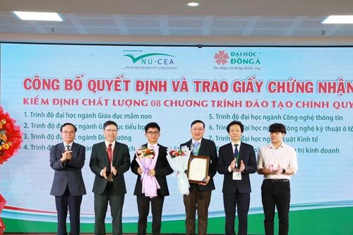 Trường ĐH Đông Á có thêm 8 chương trình đào tạo đạt chuẩn chất lượng giáo dục