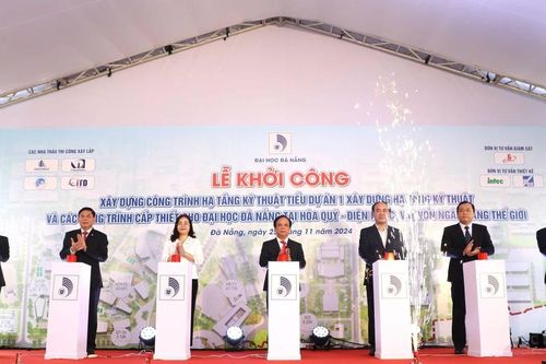 Khởi công xây dựng công trình hạ tầng kỹ thuật dự án Làng Đại học Đà Nẵng