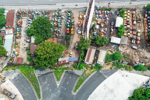 Mặt bằng án ngữ tuyến đường hơn 700 tỷ đồng nối bến xe Miền Đông mới