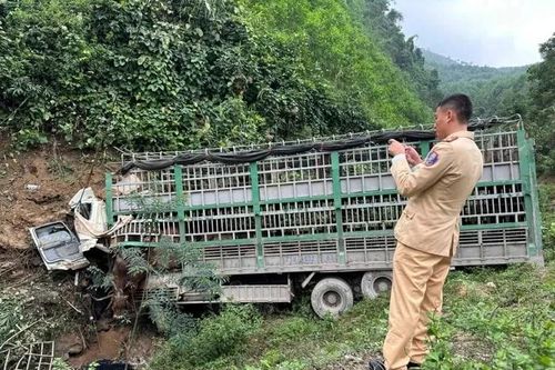 Quảng Bình: Xe tải lao xuống chân đồi, tài xế tử vong tại chỗ