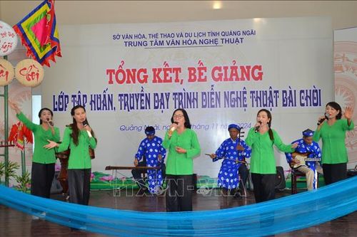 Lan tỏa nghệ thuật bài chòi