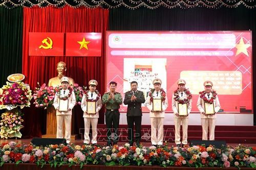 Từ phong trào thi đua, Công an các tỉnh cụm số 5 lập nhiều chiến công