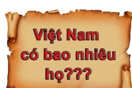 Loạt họ hiếm ở Việt Nam có nguồn gốc từ Trung Quốc: Người mang họ này tìm mỏi mắt mới thấy 1 người!