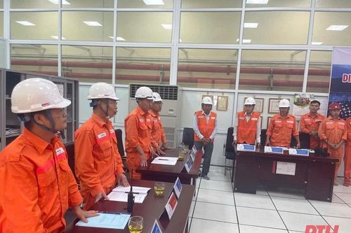 Diễn tập xử lý sự cố tại Nhà máy Thủy điện Trung Sơn