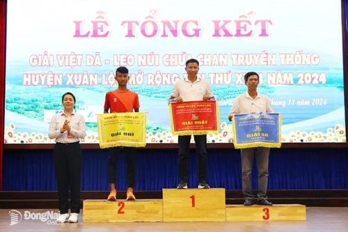 Đồng Nai giành hạng nhất toàn đoàn Giải việt dã leo núi Chứa Chan truyền thống huyện Xuân Lộc mở rộng năm 2024