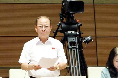 Đại biểu Sùng A Lềnh góp ý vào dự thảo Luật Sửa đổi, bổ sung một số điều của Luật Quảng cáo