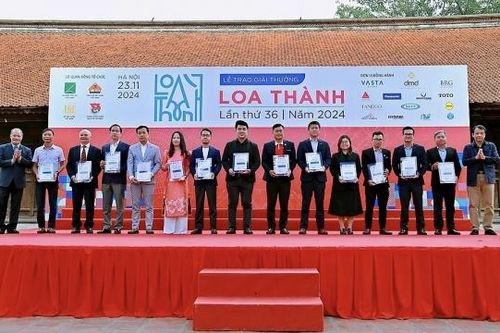 Công ty Cổ phần Kinh doanh Gạch ốp lát Viglacera vinh dự là nhà tài trợ Vàng cho Giải thưởng Loa Thành lần thứ 36 – 2024