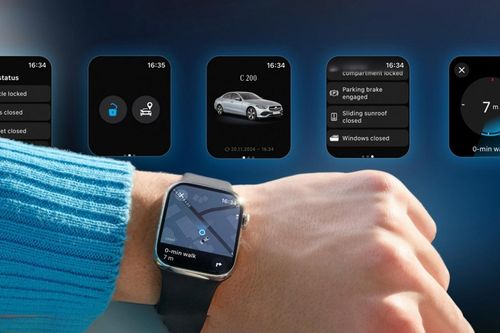Mercedes chính thức ra mắt ứng dụng dành cho Apple Watch
