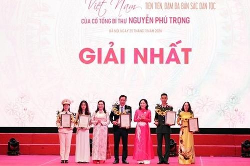 Trao giải cuộc thi tìm hiểu về cuốn sách của cố Tổng Bí thư Nguyễn Phú Trọng