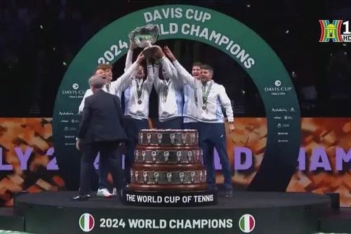 Sinner giúp Italia vô địch Davis Cup 2024