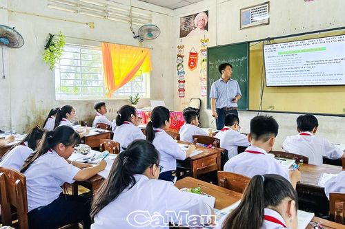 Trường THCS Nguyễn Du - Ðiểm sáng của ngành giáo dục