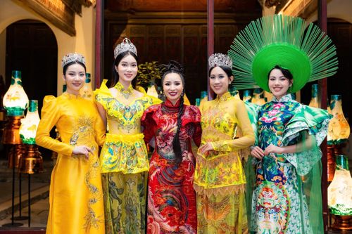 NTK Châu Loan giới thiệu bộ sưu tập lấy cảm hứng từ áo dài Việt