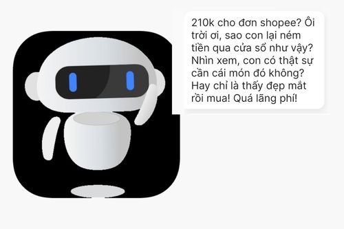 Trợ lý ảo tài chính gây sốt vì mắng mỏ người dùng chi tiêu hoang phí