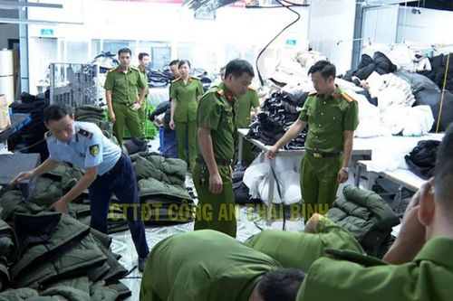 Triệt phá 7 vụ án sản xuất hàng giả ở Thái Bình