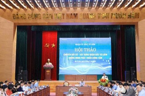 Chuyển đổi số để phát triển quận Bắc Từ Liêm xứng tầm