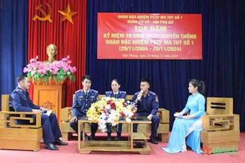 Tiếp bước truyền thống đấu tranh phòng, chống tội phạm ma túy trên biển