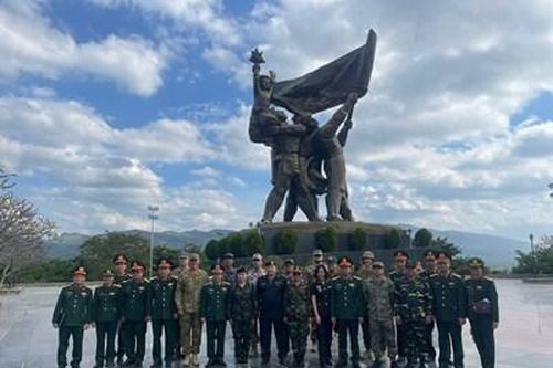 Học viện Quốc phòng học tập, nghiên cứu thực tế tại tỉnh Điện Biên