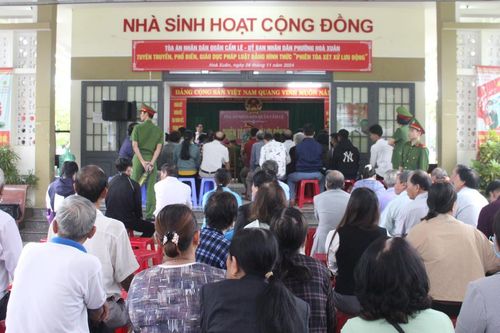 Tuyên truyền, phổ biến giáo dục pháp luật bằng hình thức phiên tòa xét xử lưu động