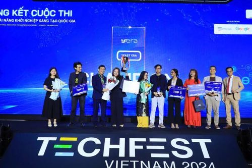 Giải pháp đột phá với protein từ men vi sinh của người Việt thắng giải nhất Techfest Việt Nam 2024
