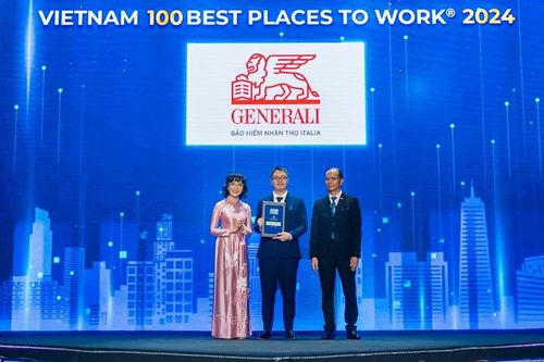 Generali Việt Nam 4 năm liền vào Top 100 nơi làm việc tốt nhất Việt Nam