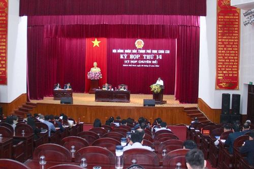 HĐND thành phố Vinh tổ chức kỳ họp chuyên đề để điều chỉnh chủ trương đầu tư 5 công trình, dự án