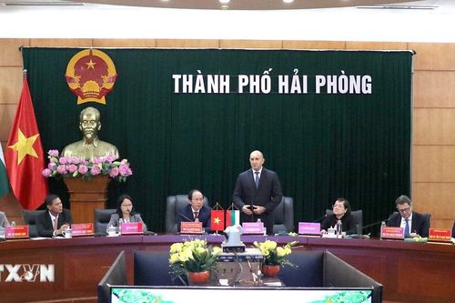 Tổng thống Cộng hòa Bulgaria Rumen Radev thăm thành phố Hải Phòng