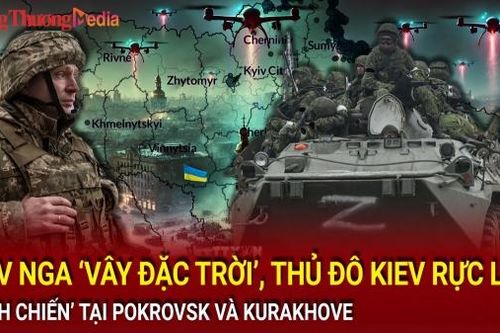 Chiến sự Nga-Ukraine chiều 26/11: UAV Nga 'vây đặc trời', thủ đô Kiev rực lửa; 'kịch chiến' tại Pokrovsk và Kurakhove