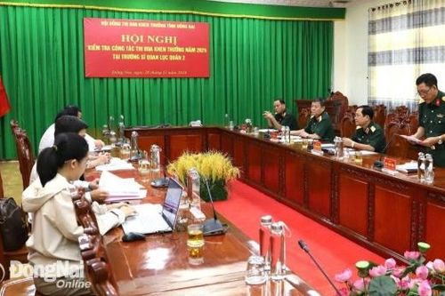 Trường Sĩ quan Lục quân 2 thực hiện hiệu quả công tác thi đua khen thưởng