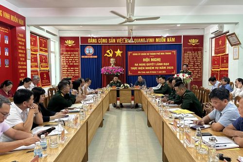 Đảng ủy Quân sự TP. Nha Trang ra nghị quyết lãnh đạo thực hiện nhiệm vụ năm 2025