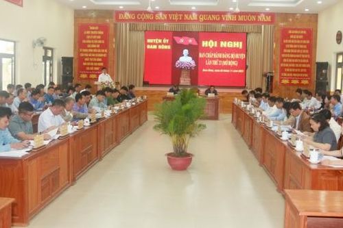 Hội nghị Ban Chấp hành Đảng bộ huyện Đam Rông lần thứ 27