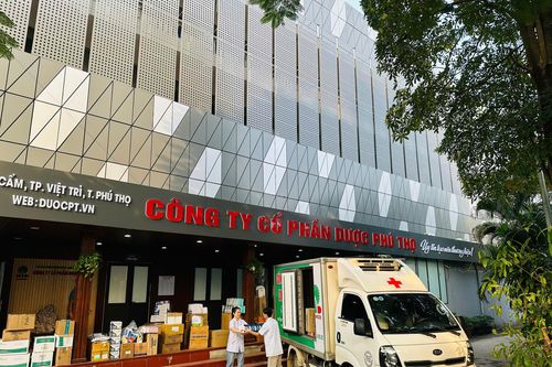 Công ty Cổ phần Dược Phú Thọ gắn sản xuất kinh doanh với công tác an sinh xã hội