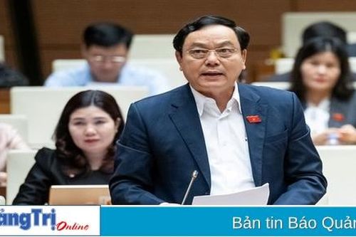 Đại biểu Quốc hội Hoàng Đức Thắng tiếp tục thảo luận tại chương trình Kỳ họp thứ 8, Quốc hội khóa XV