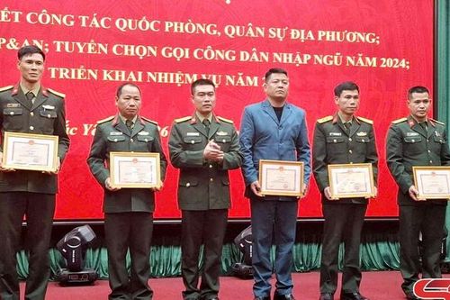 Bắc Yên tổng kết công tác quân sự, quốc phòng địa phương