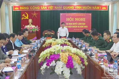 Đảng bộ Quân sự TP. Phổ Yên hoàn thành xuất sắc nhiệm vụ năm 2024