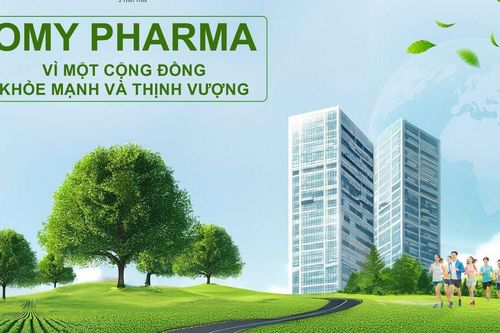 Omy Pharma: Với sứ mệnh phát triển hướng tới sức khỏe và hạnh phúc toàn diện
