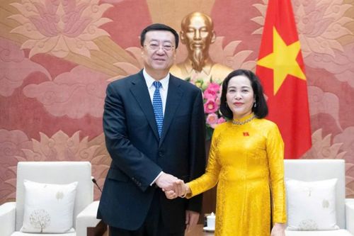 Phó Chủ tịch Quốc hội Nguyễn Thị Thanh tiếp Đoàn công tác Khu tự trị Duy Ngô Nhĩ Tân Cương, Trung Quốc