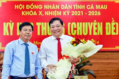 Thủ tướng phê chuẩn chức vụ Chủ tịch UBND tỉnh Cà Mau