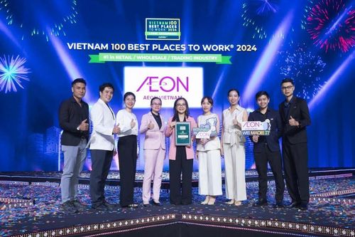 AEON Việt Nam - nơi làm việc tốt nhất ngành bán lẻ