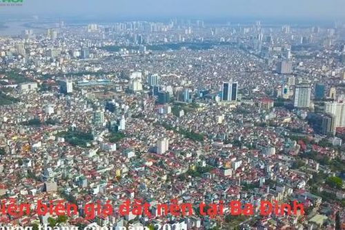 Diễn biến giá đất nền tại Ba Đình, Hà Nội những tháng cuối năm 2024