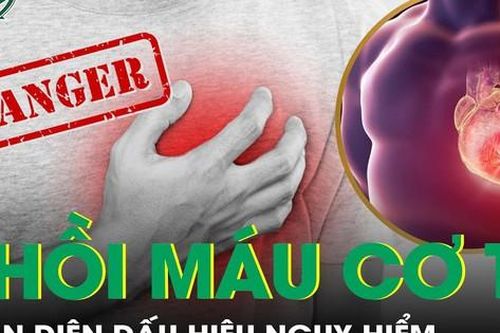 Nhận biết dấu hiệu nguy hiểm của nhồi máu cơ tim